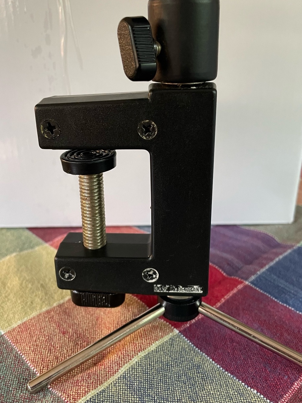 Made in GermanyCamera Clamp/Tripod